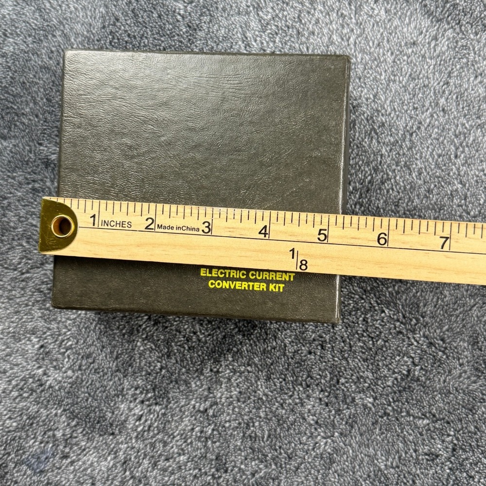 Vintage Franzus 1600W Foreign Travel Voltage Converter Adapter Kit Case - Picture 7 of 7